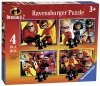 Ravensburger Puzzle I nie ma mocni Incredibles 2 4w1